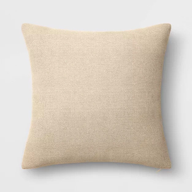 Linen Square Throw Pillow - Threshold™ | Target