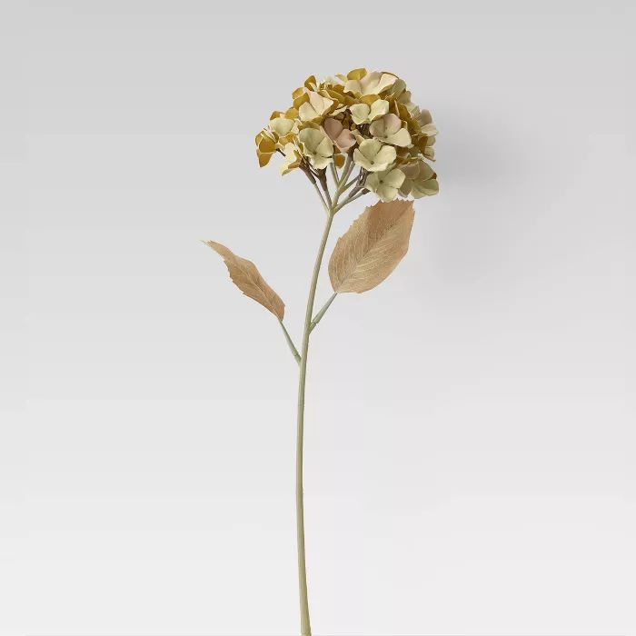 24" Artificial Faux Dried Hydrangea Stem - Threshold™ | Target