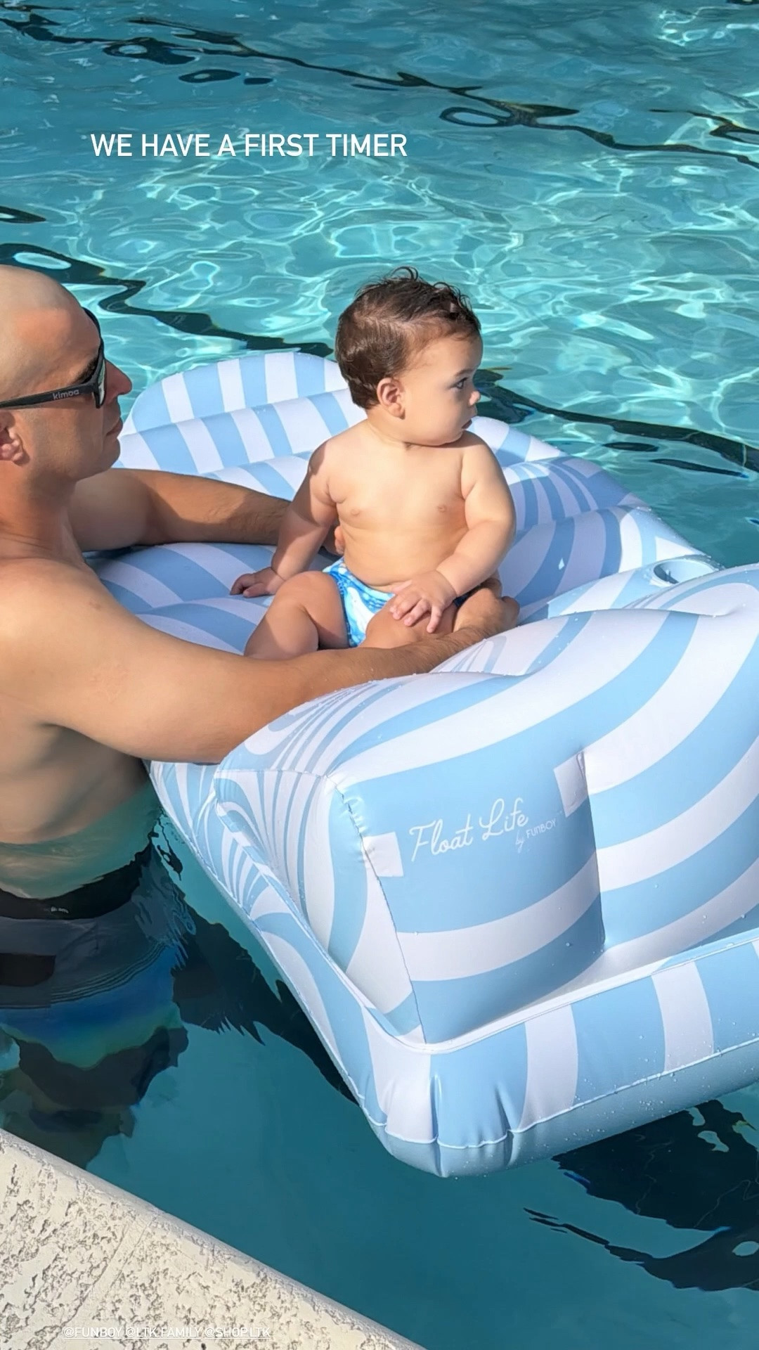 WE HAVE A FIRST TIMER @FUNBOY @LTK.FAMILY @SHOP.LTK

#LTKmomlife #LTKBaby #LTKSwim