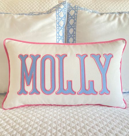 Applique Name Pillow Cover

Girls room, big girl room, cottage, cottage girls room, cottage core, cottage chic, Embroidered Customised Name Linen Ruffle Mini Cushion in Blue Gingham, personalized gift, personalized girls gift, bedding, girls bedding, girls room bedding, baby girl, baby girl nursery 

#LTKfindsunder100 #LTKfindsunder50 #LTKhome