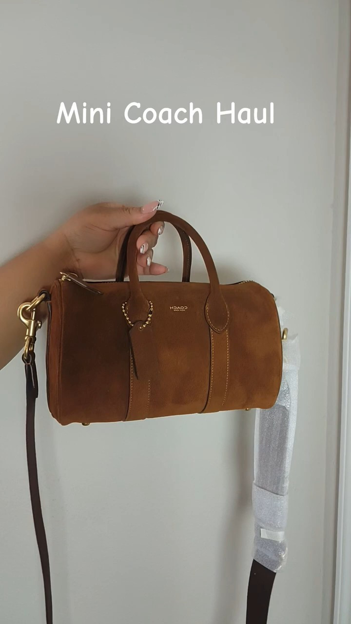 Coach Compass 25 suede and Coach Brooklyn 39 suede.

#LTKSaleAlert #LTKOver40