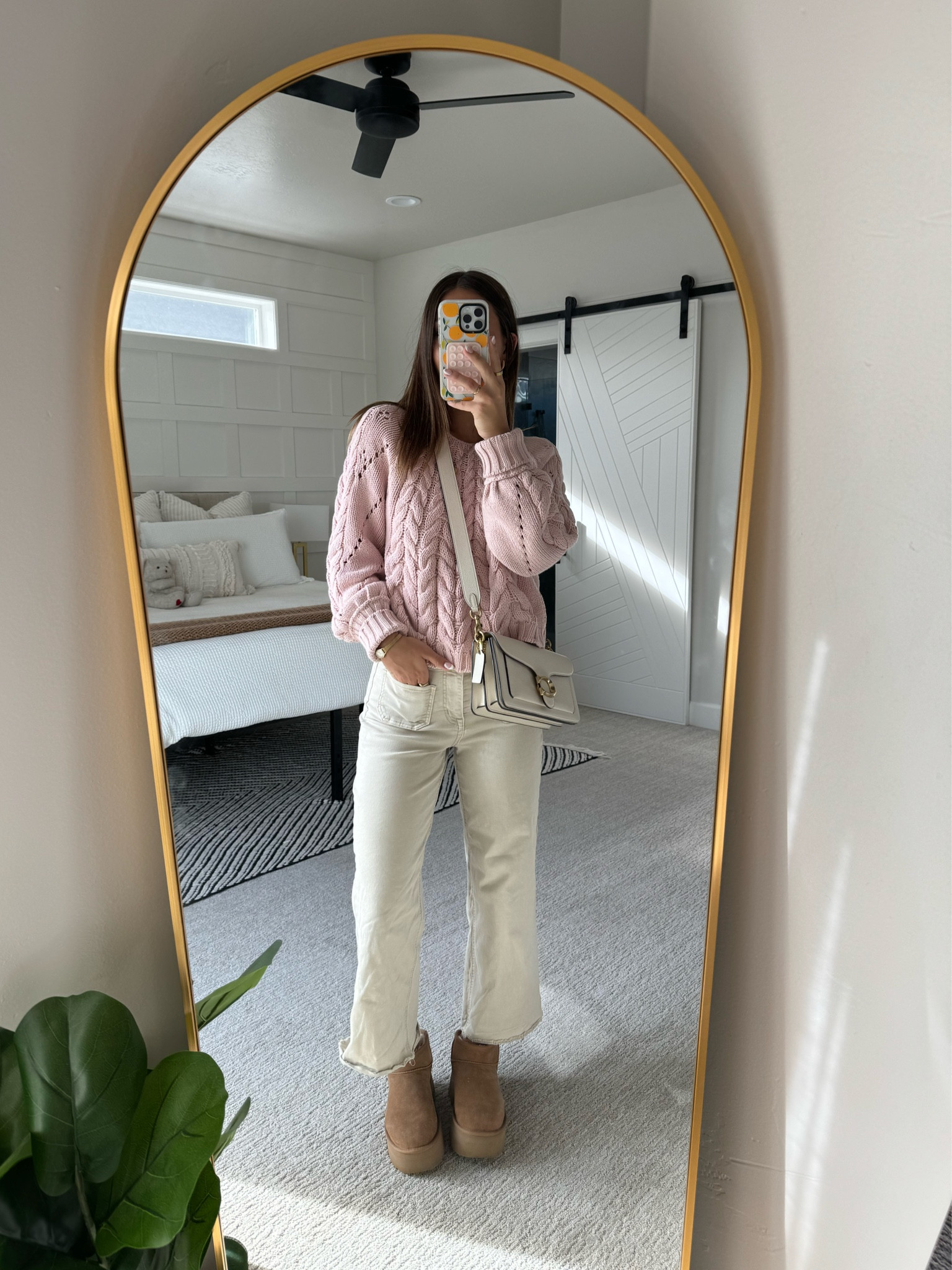 wearing a size xs in the sweater :)