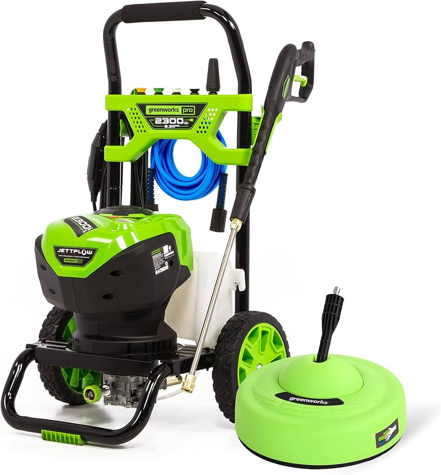 Greenworks Pro 2300 Max PSI Brushless Electric Pressure Washer and Surface Cleaner | Amazon (US)
