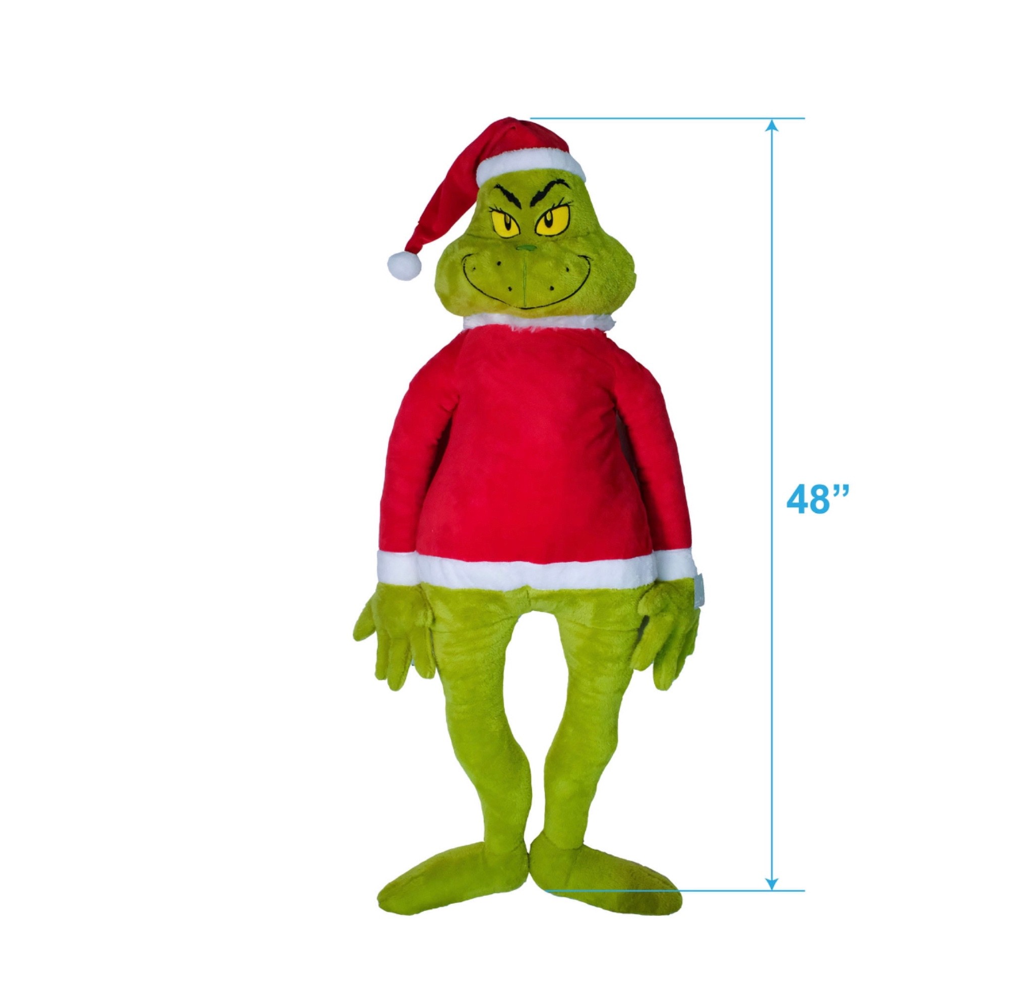 48 Inch Tall Plush Grinch 

#LTKSeasonal #LTKkids #LTKHoliday