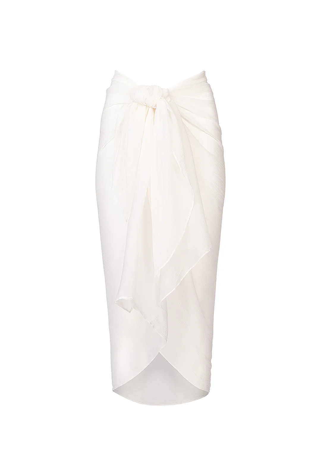 Santorini Sarong - Bridal White | Away That Day