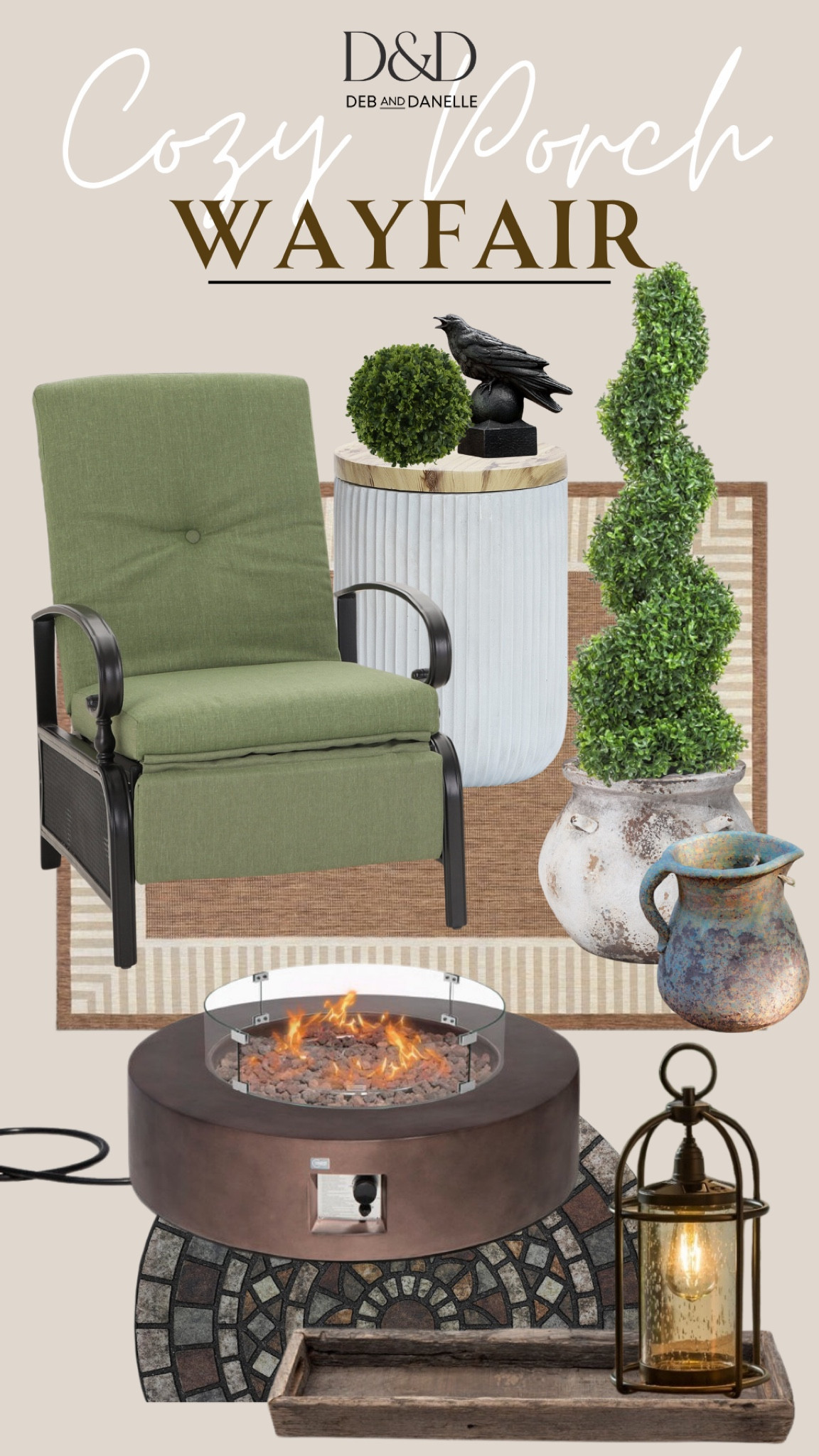 We added these reclining outdoor chairs from Wayfair to our back porch which also doubles as Deb’s grilling area. She wanted to cozy up the space so she can relax while she cooks. Here are a bunch of other outdoor finds from Wayfair to inspire your space. 

#LTKStyleTip #LTKSeasonal #LTKHome