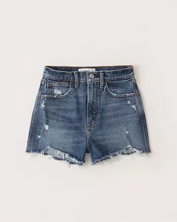 Ultra High Rise Mom Shorts | Abercrombie & Fitch (US)