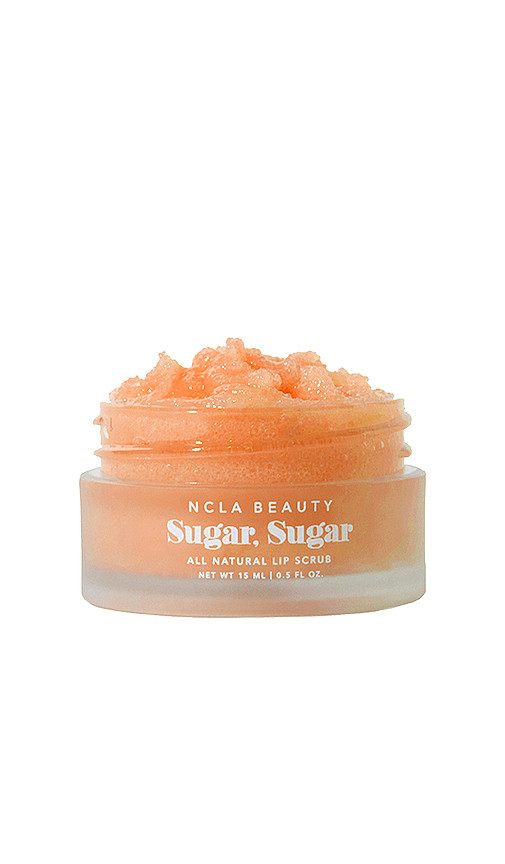 NCLA Sugar, Sugar 100% Natural Lip Scrub in Peach. | Revolve Clothing (Global)