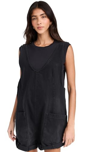 Free People Women's High Roller Shortall, True North | Amazon (US)