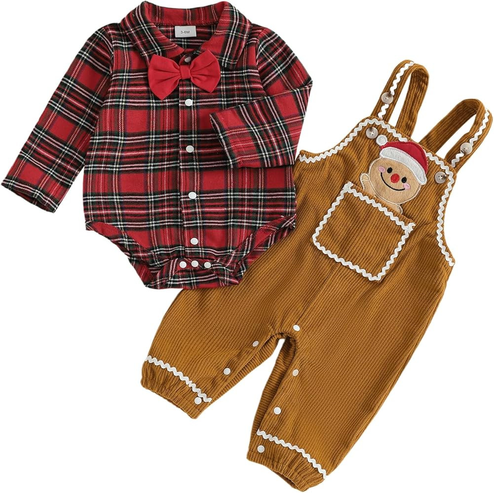 My First Valentines Day Baby Boy Outfit Infant Lover Boy Oneise Heart Waffle Knit Newborn Outfits... | Amazon (US)