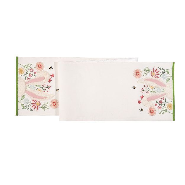 C&F Home Hello Spring Easter Embroidered Table Runner | Target
