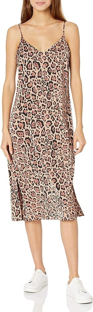 The Drop Women's Ana Silky V-Neck Midi Slip Dress | Amazon (US)