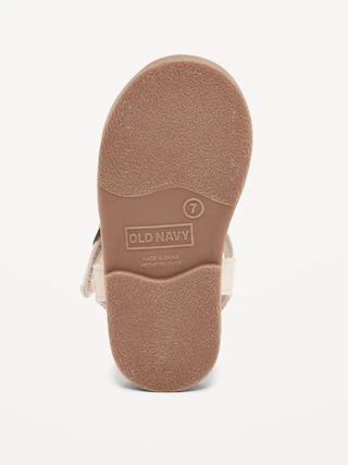 Faux-Leather Cutout Mary Sandals for Toddler Girls | Old Navy (US)