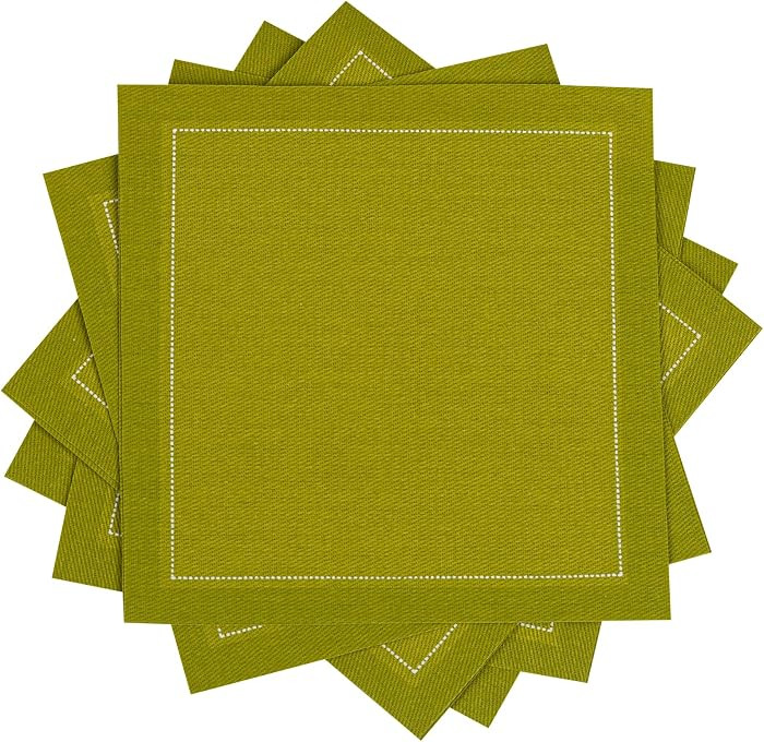 Five Star Napkins Cotton Cocktail Napkins, Beverage Napkin, Bar Napkin, Party Napkins, Small Napk... | Amazon (US)
