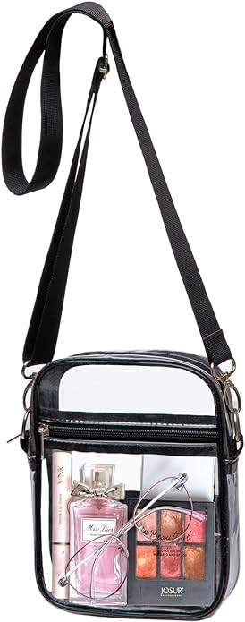Clear Bag Stadium Approved - Clear Crossbody Purse Bag, with Adjustable Shoulder Strap for Women,... | Amazon (US)