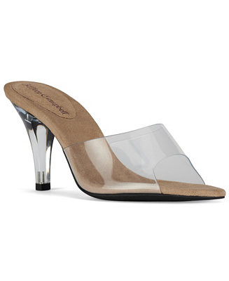 Jeffrey Campbell Women's Cendrillon Vinyl Slip-On Dress Sandals - Macy's | Macy's