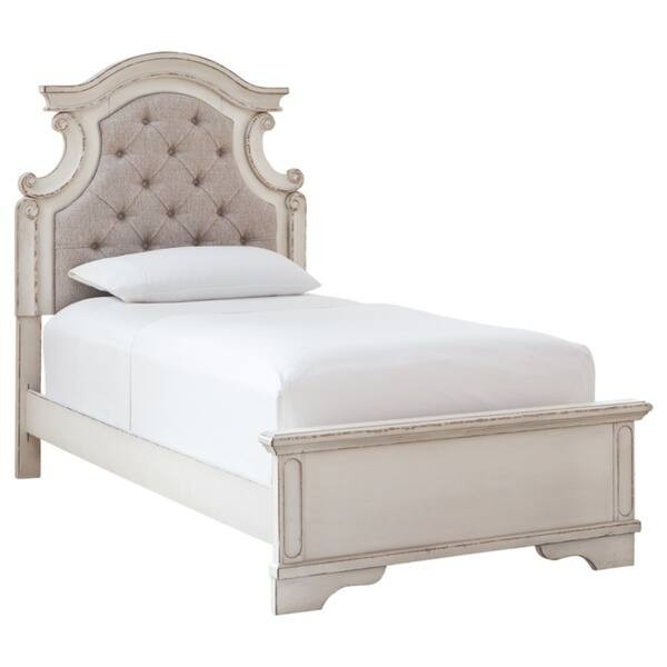 The Gray Barn Nettle Bank Upholstered Panel Bed - King | Bed Bath & Beyond