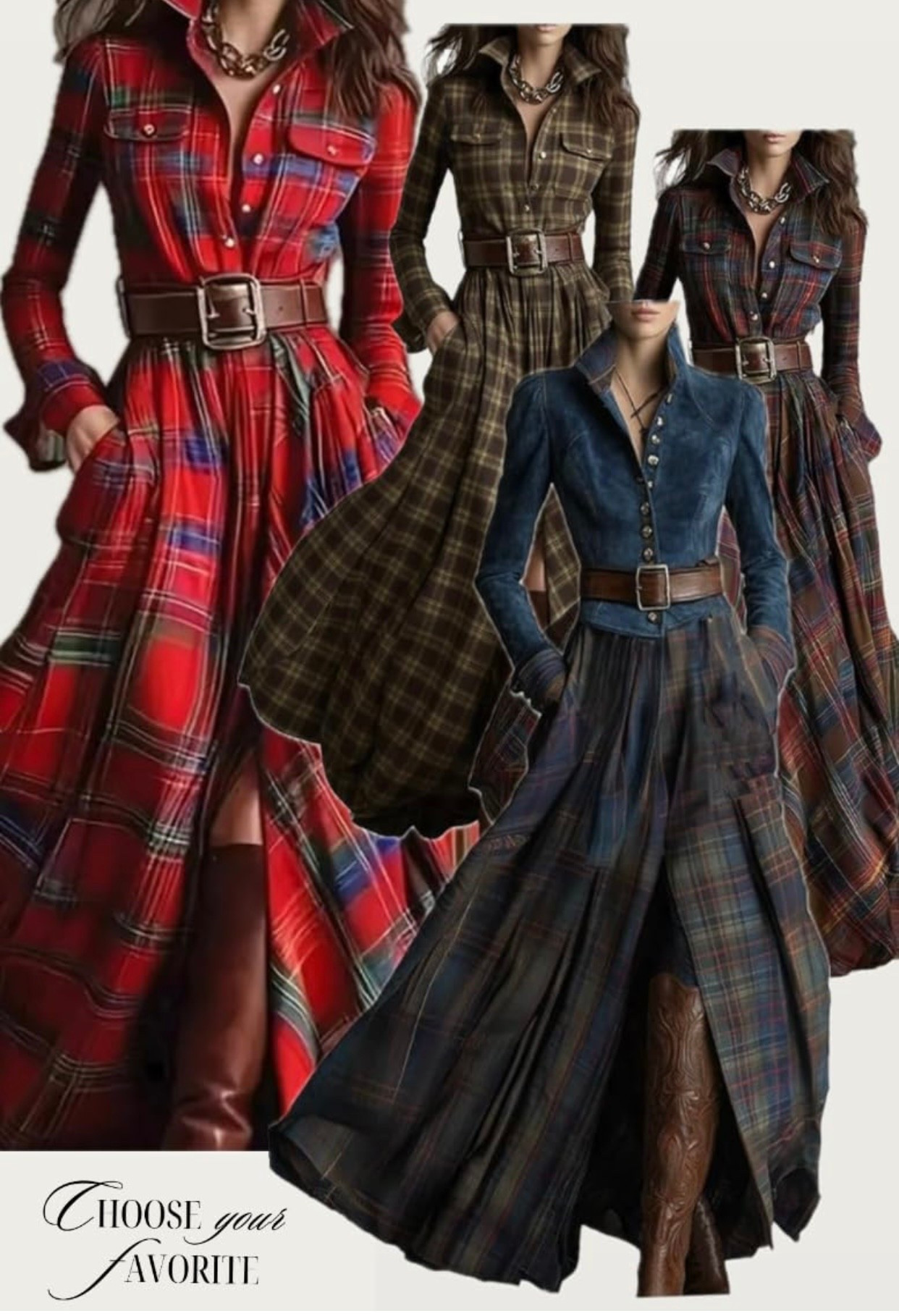 Check out these long dresses with belts and pockets for a stylish and cozy look this season!

#LTKFindsUnder50 #LTKHoliday