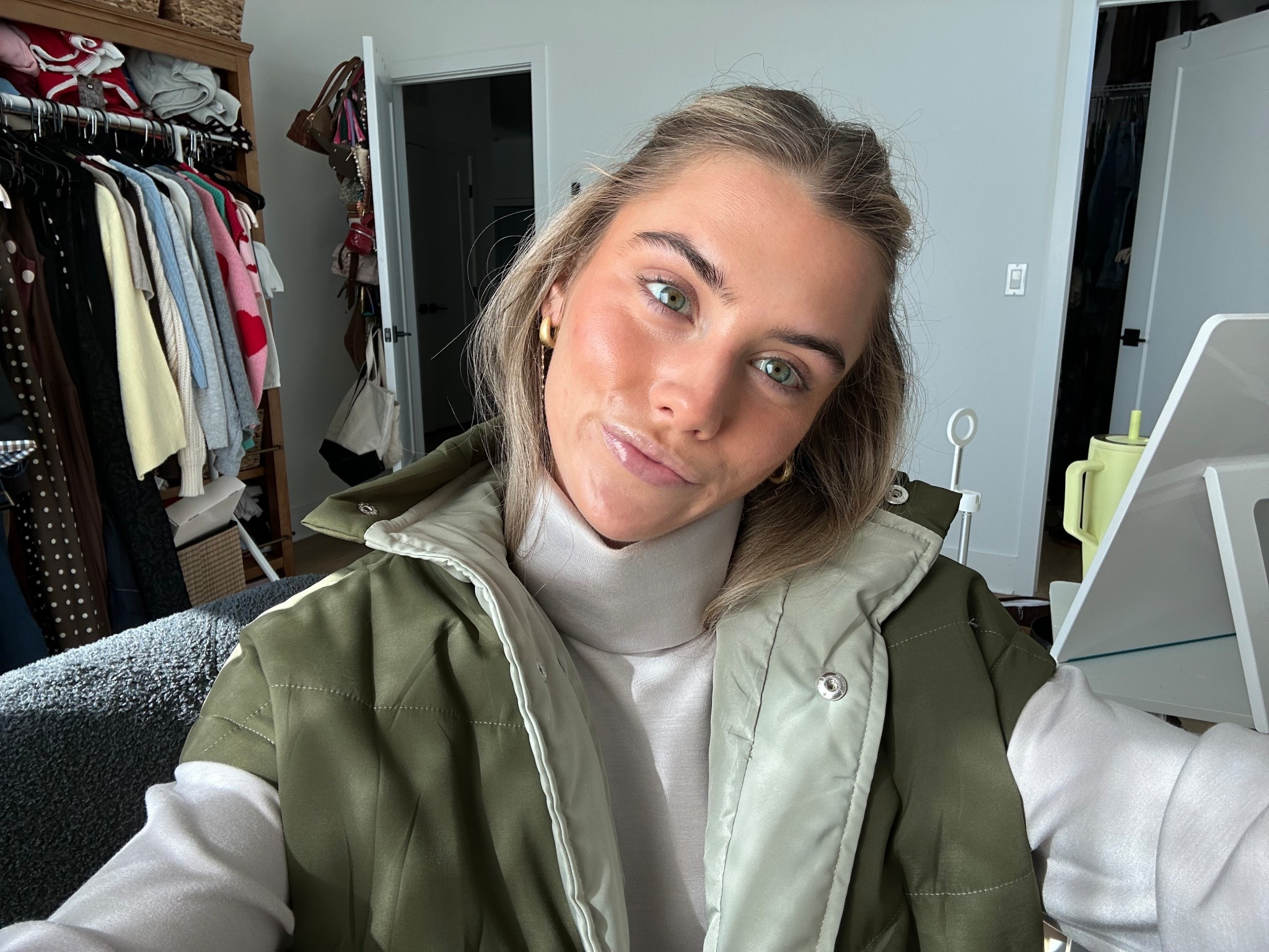 My no makeup makeup products for today I using my tinted sunscreen, cream bronzer blush stick from Dibs, and Anastasia Beverly Hills setting spray 

#LTKBeauty #LTKgrwm #LTKFindsUnder50