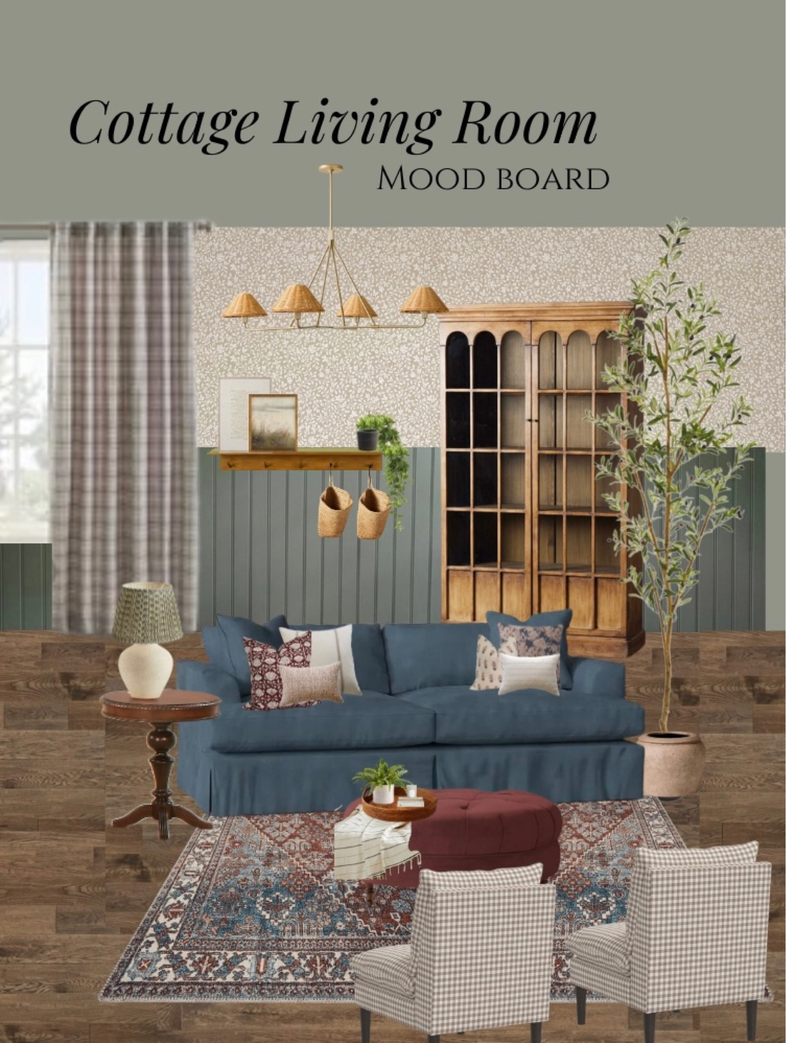 Cozy family room // cottage living room // navy couch living room

#LTKhome