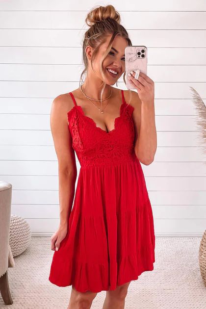 Hear The Music Red Dress | Shop Priceless