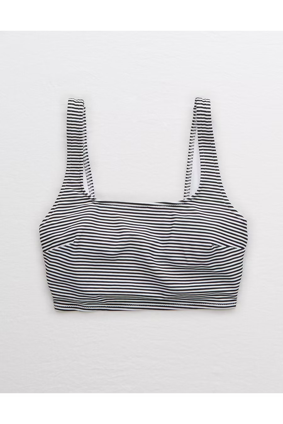 Aerie Longline Wide Strap Scoop Bikini Top | American Eagle Outfitters (US & CA)