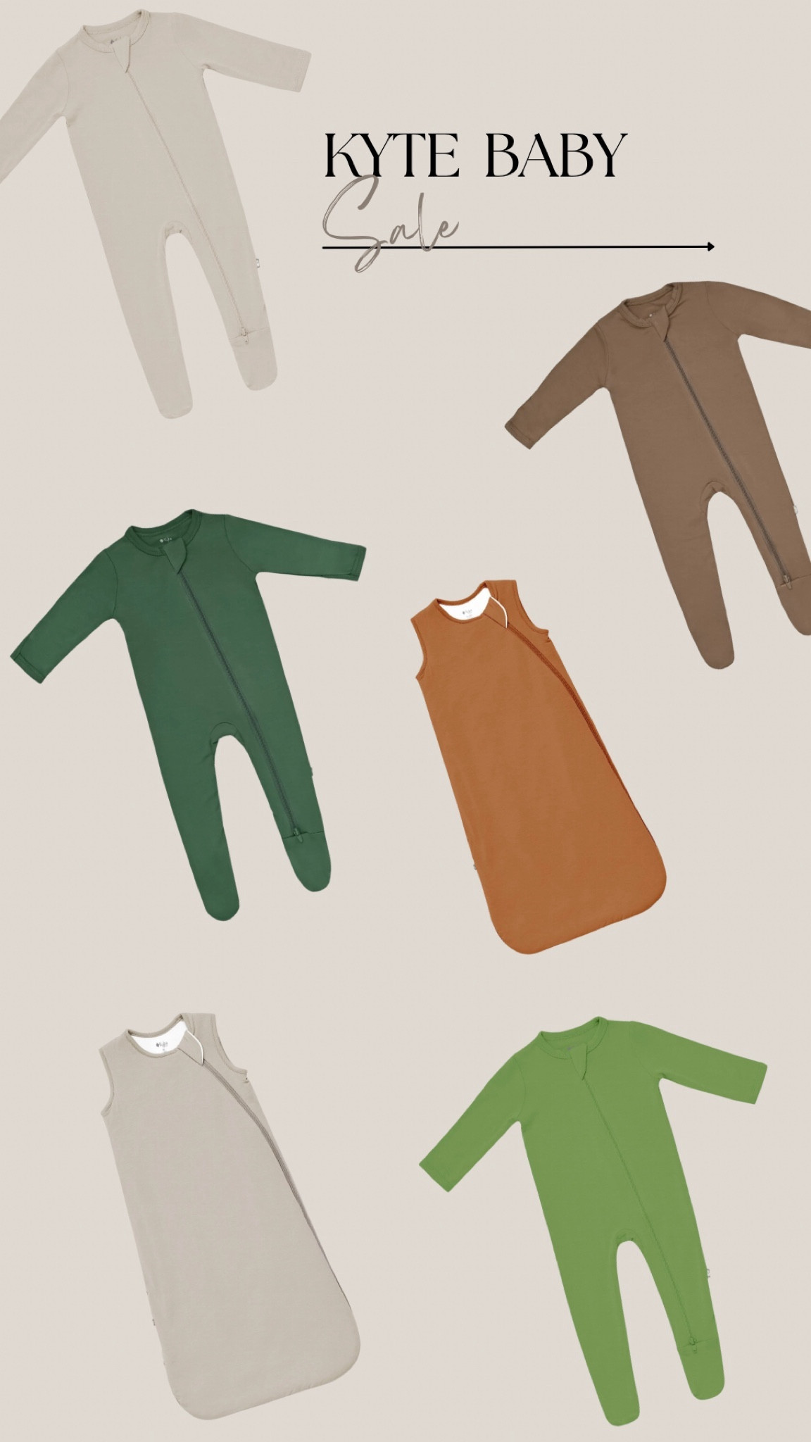 KYTE Baby Sale 

Key baby, newborn must haves, newborn onesies, onesies, bamboo onesies, bamboo viscose, sleep sack, sleeping sack, baby sleeping bag, sale, pregnancy