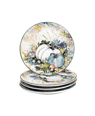 Certified International Harvest Gatherings Dessert Plates, Set of 4 - Macy's | Macy's