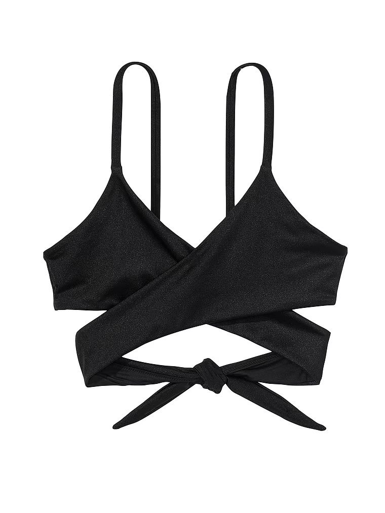 Wrap Longline Triangle Bikini Top | Victoria's Secret (US / CA )