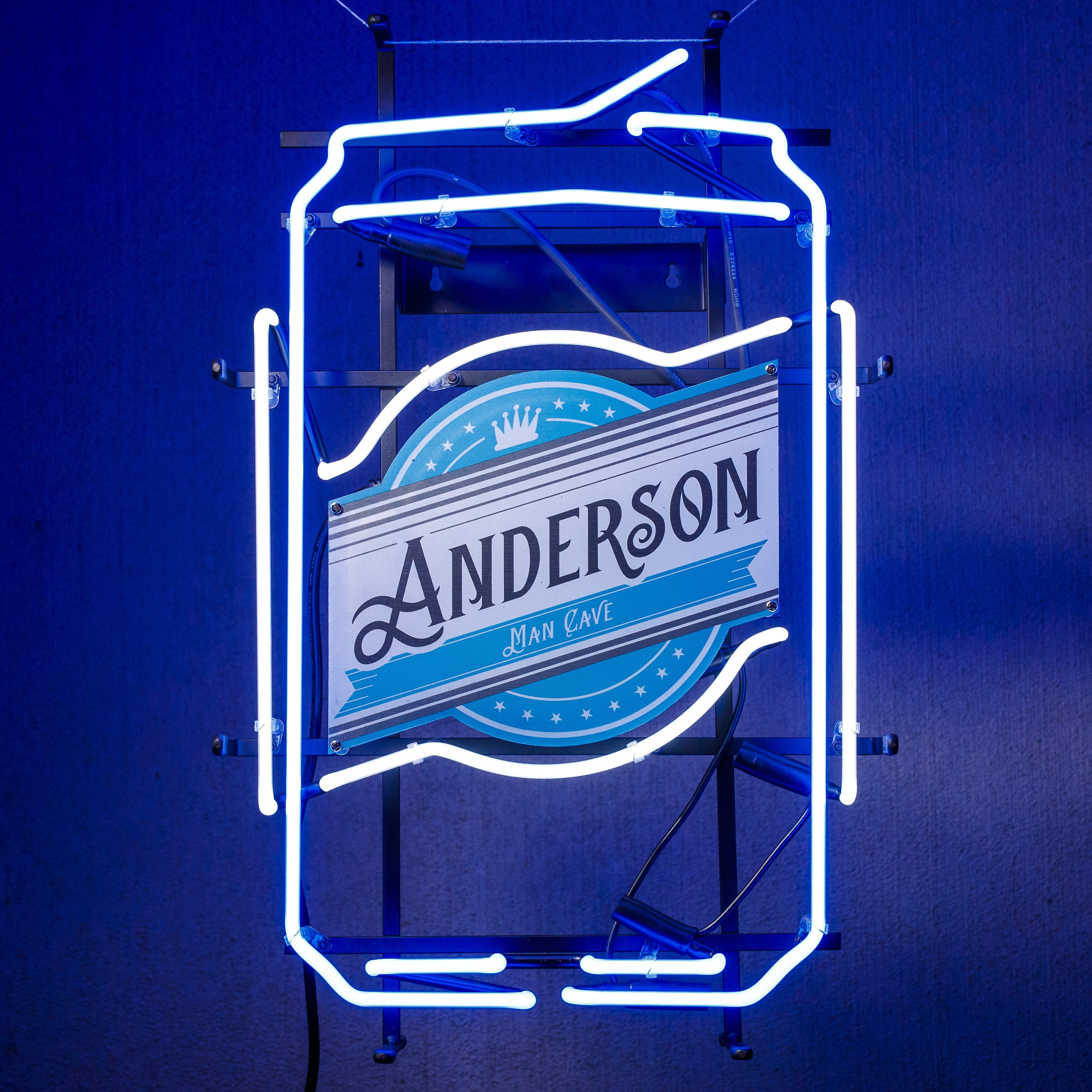 Personalized Neon Bar Sign | Man Crates