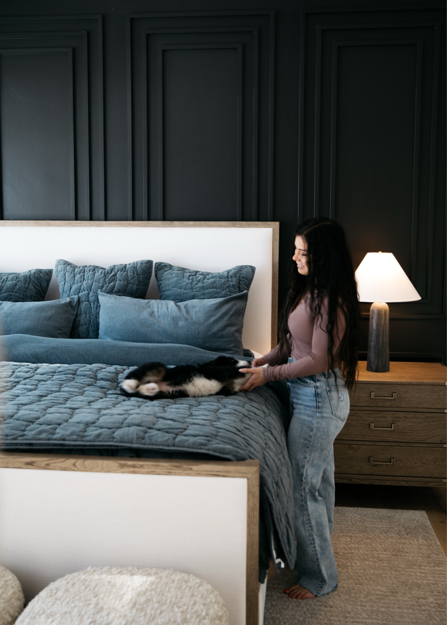 Bed and nightstands are from Restoration Hardware in the Cayden Campaign, linking similar options.

Bedding in Cozy Cloud Collection:
3 Euro Shams
2 King Shams
Duvet cover 
Quilt


#LTKStyleTip #LTKSeasonal #LTKHome