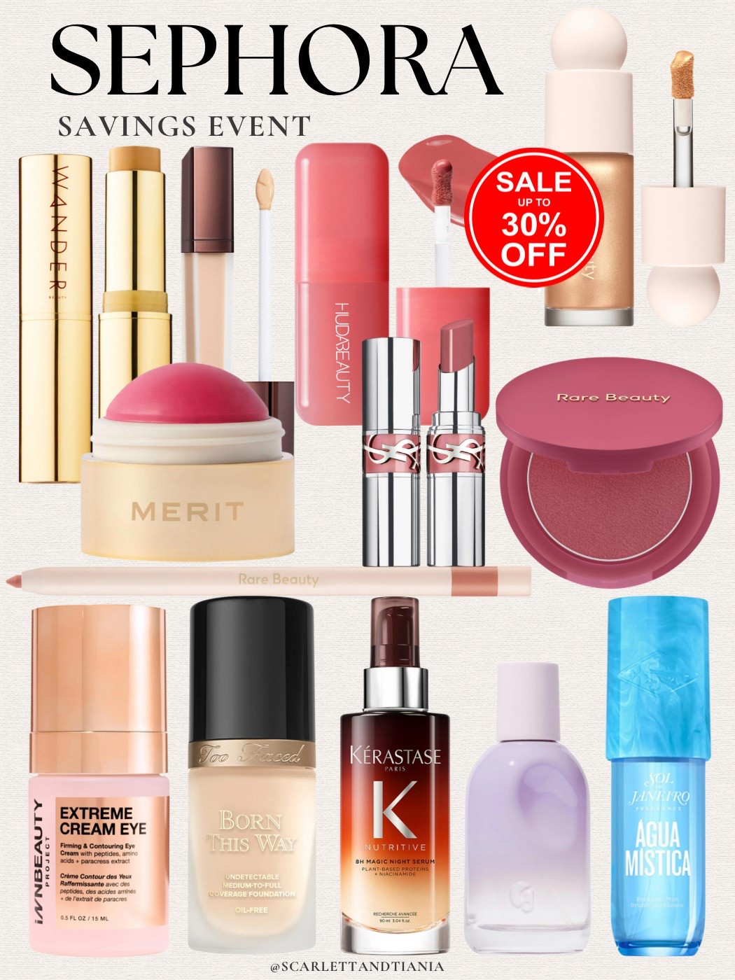 Sephora’s Savings Event! Use code SAVEMORE for up to 30% off!

Beauty // makeup // skincare // perfume // sales // deals // Sephora // haircare // Beauty finds 

#LTKSaleAlert #LTKBeauty #LTKFindsUnder50