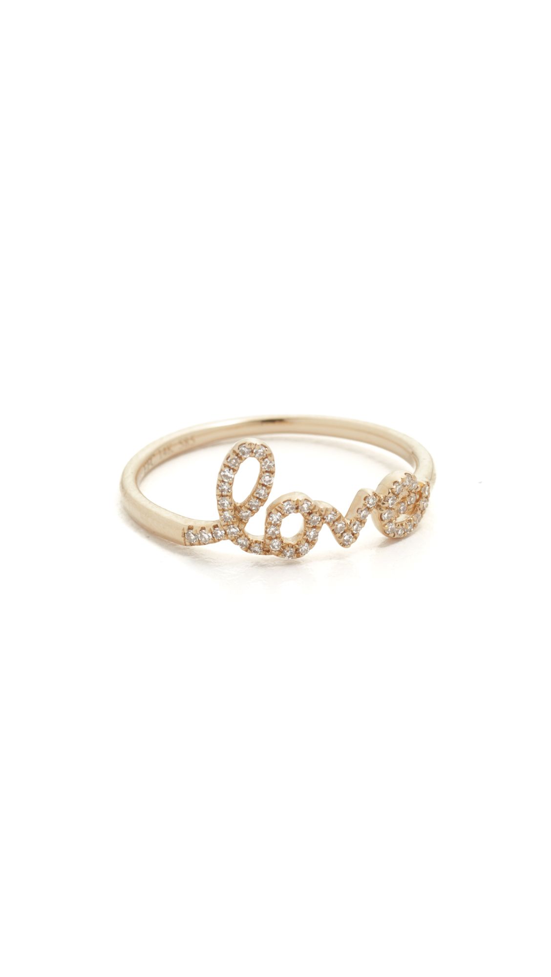 Diamond Love Ring | Shopbop