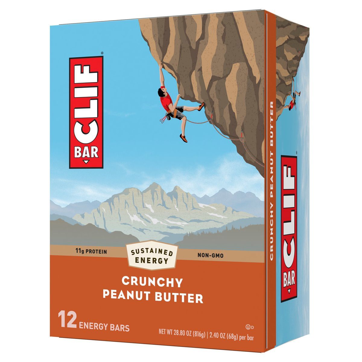 CLIF Bar Crunchy Peanut Butter Energy Bars | Target