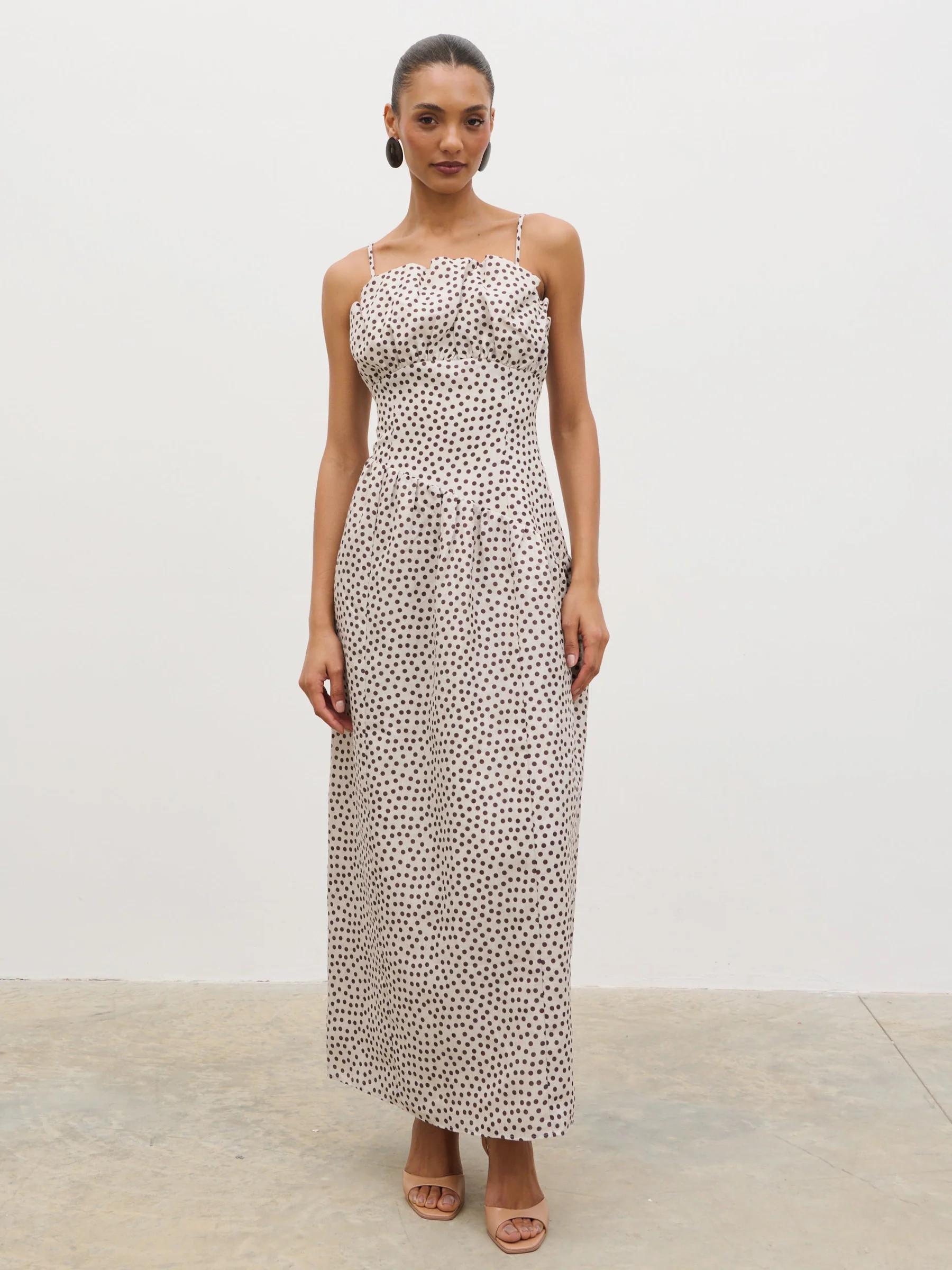 Zaria Corset Detail Maxi Dress | Pretty Lavish (UK)