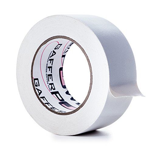 Gaffer Power Real Professional Premium Grade Gaffer Tape Made in The USA - White 2 Inch X 30 Yard... | Amazon (US)