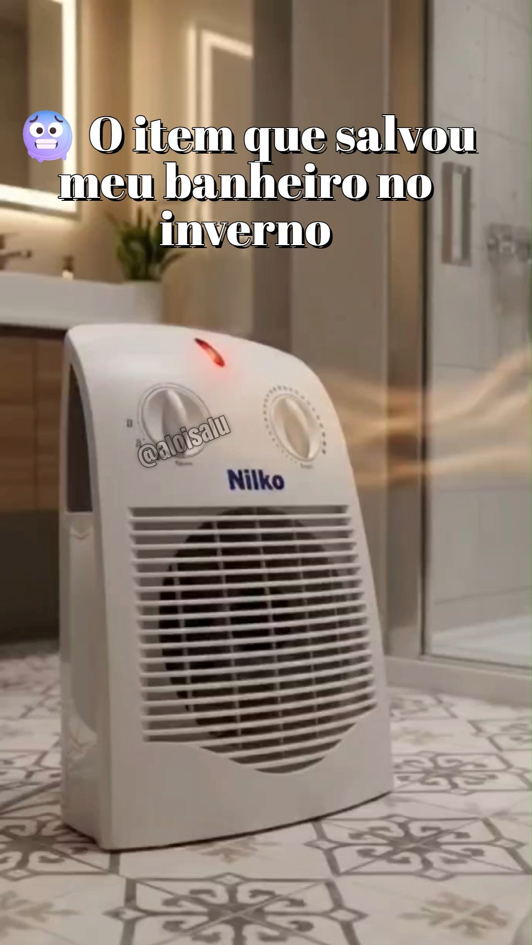 🔥 Chega de passar frio na hora do banho!
Esse aquecedor portátil conquistou meu coração nos dias mais frios. Compacto, fácil de usar e perfeito para deixar o ambiente muito mais confortável em poucos minutos.
✨ Ideal para banheiros, quartos e ambientes menores.
🏠 Design discreto que combina com qualquer espaço.
❄️ Mais conforto e aconchego para sua rotina.
👉 Quer ver mais detalhes? Toque no link e confira essa dica que encontrei na Amazon!
💬 Salve este post para não perder e compartilhe com alguém que vive reclamando do frio.
                   çõesAmazon 

 #AmazonFinds #AmazonMustHaves #AmazonHome #LTKHome #LTKBrasil #HomeEssentials #WinterMustHave #AmazonDeals #CozyHome #HomeInspiration #AchadinhosAmazon #AchadosAmazon #DicasParaCasa #UtilidadesDomesticas #CasaOrganizada #ProdutosQueFacilitamAVida #Inverno #ConfortoEmCasa #AchadinhosDaInternet #Promo #LTKwinter #LTKpromo #LTKhome