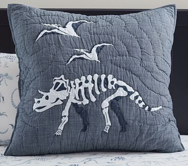 Dino Bones Quilt & Shams | Pottery Barn Kids | Pottery Barn Kids
