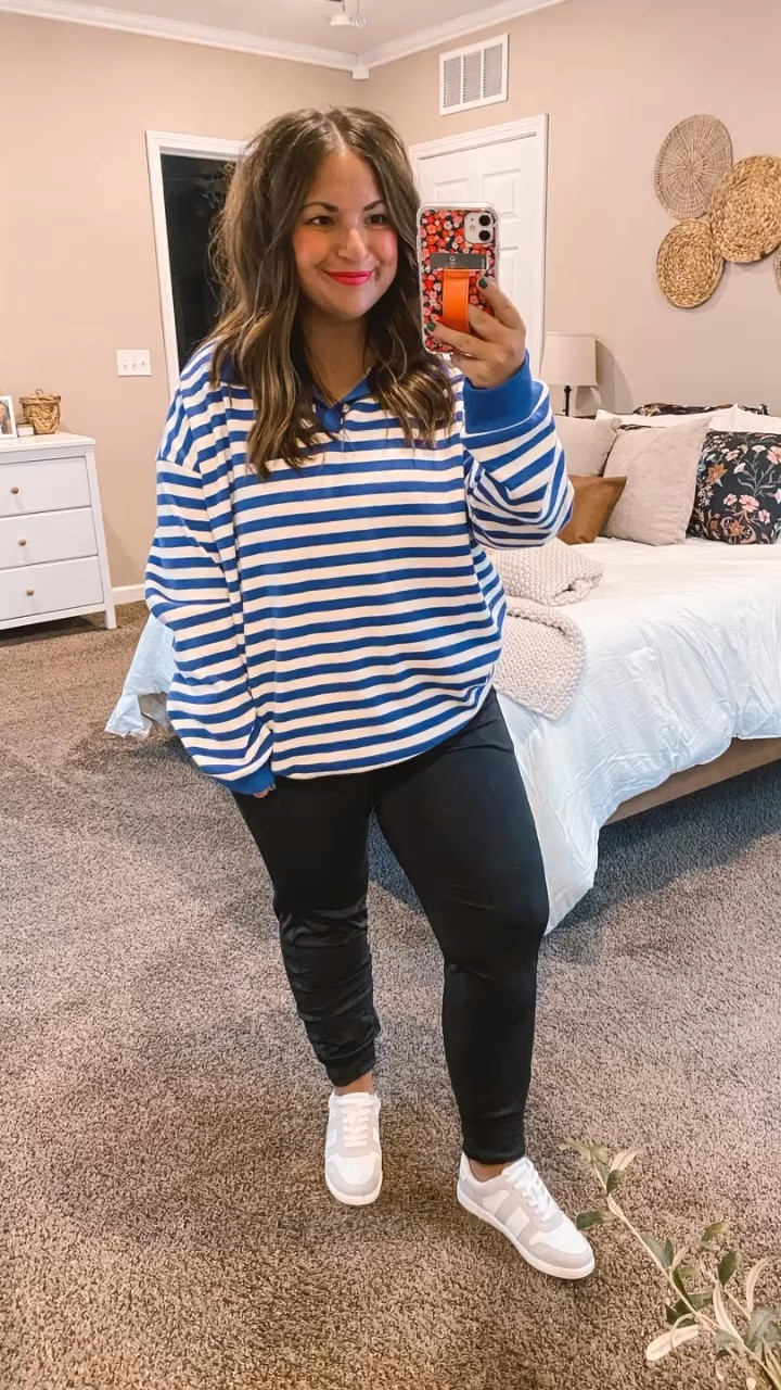 Super comfy Amazon outfit!

sneakers: fit true to size // wearing a 5
joggers: fit true to size // wearing a large
top: fits true to size // wearing a large

#LTKFindsUnder50 #LTKStyleTip