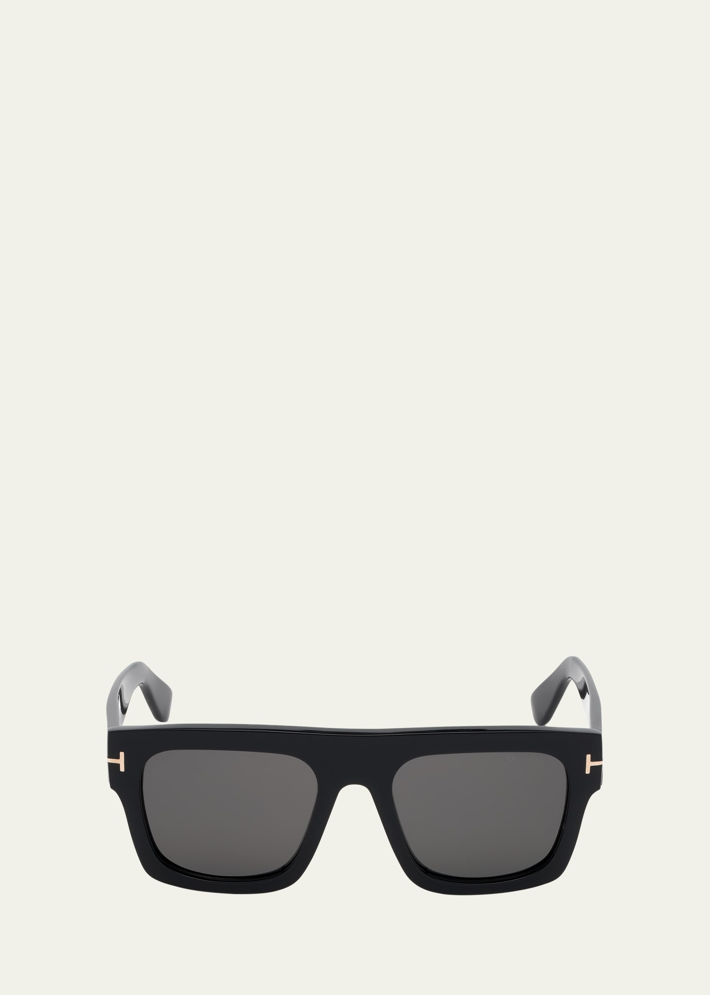 Men's Fausto Thick Plastic Sunglasses | Bergdorf Goodman