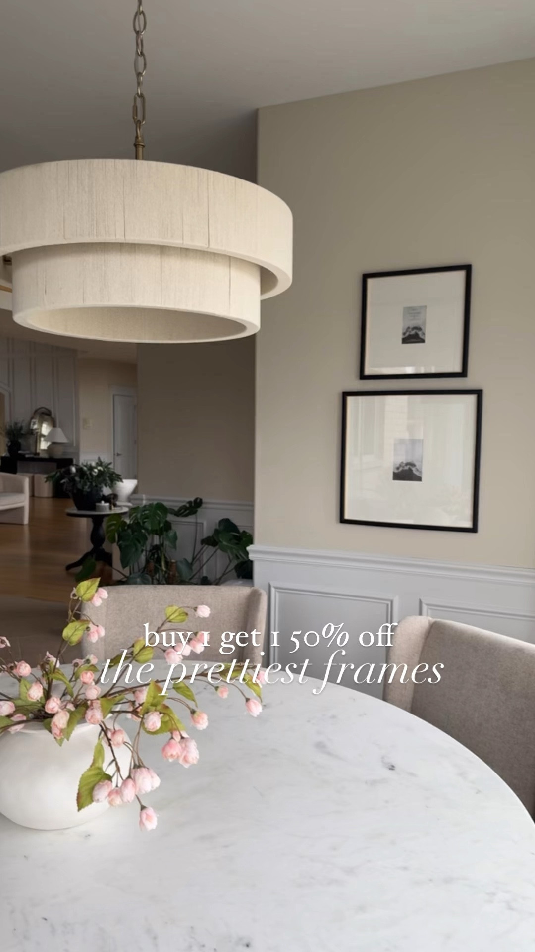 Target frames are buy 1 get 1 50% off! These are my favorite by far! @target #targetstyle #target #frames #targetcircleweek #targethome 

#LTKWatchNow #LTKHome #LTKSaleAlert