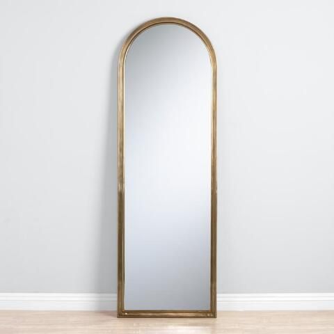 Arched Gold Full Length Mirror | World Market