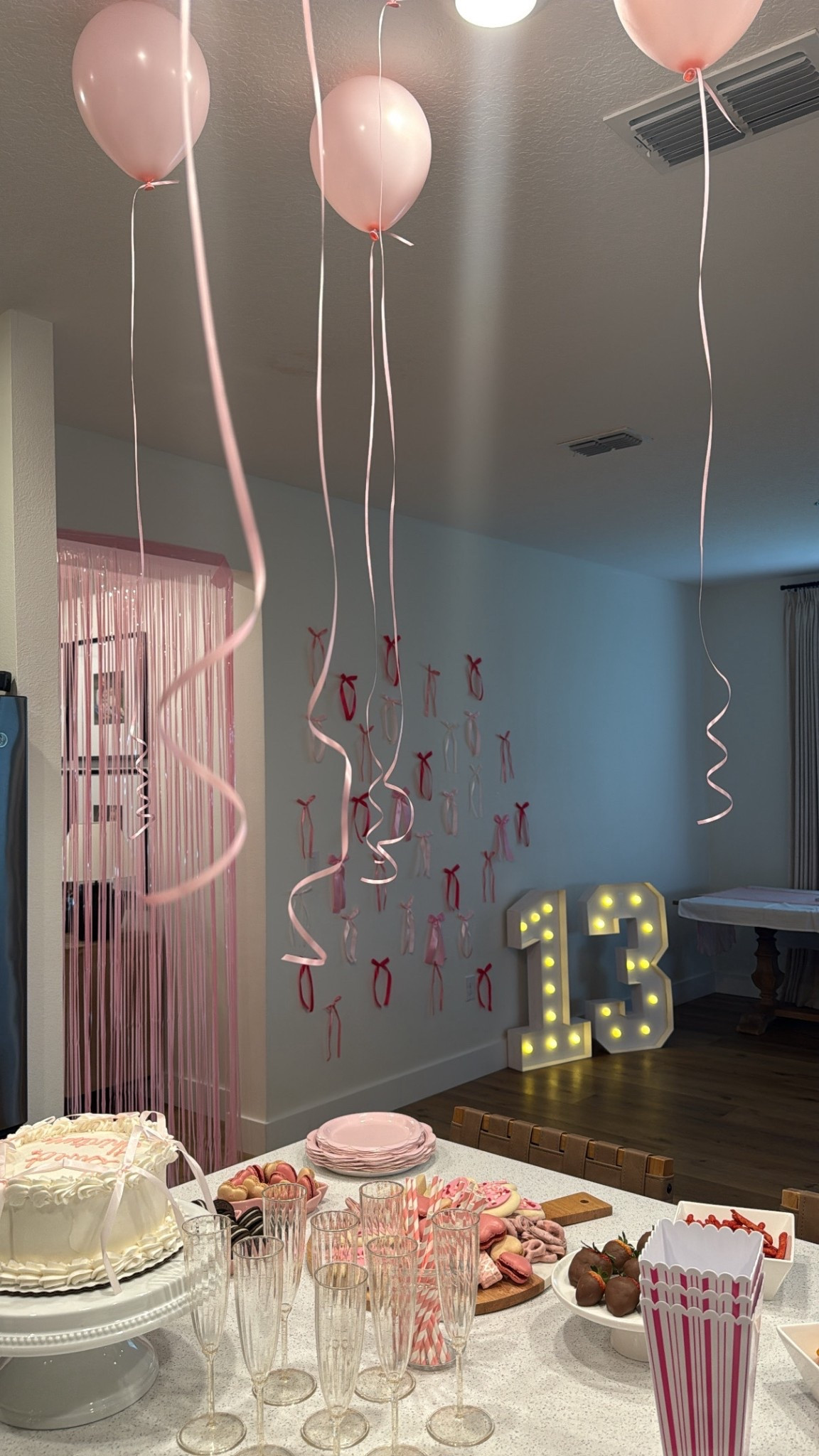 #coquette #birthdayparty #bowtheme