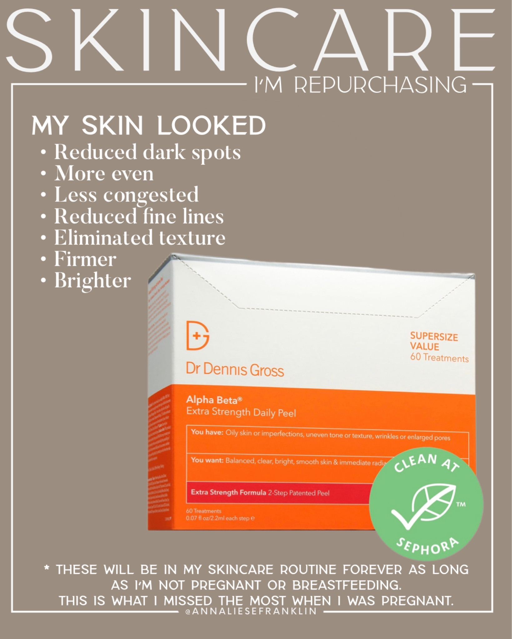 Clean beauty • beauty treatment • at home peel • chemical exfoliant • retinol • antioxidants • anti-aging skincare • maturing skin • acne scars • sun damage • 

#LTKbeauty #LTKFind