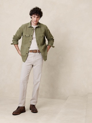 Malo Twill Shirt Jacket | Banana Republic (US)