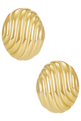 petit moments Diana Earrings in Gold from Revolve.com | Revolve Clothing (Global)