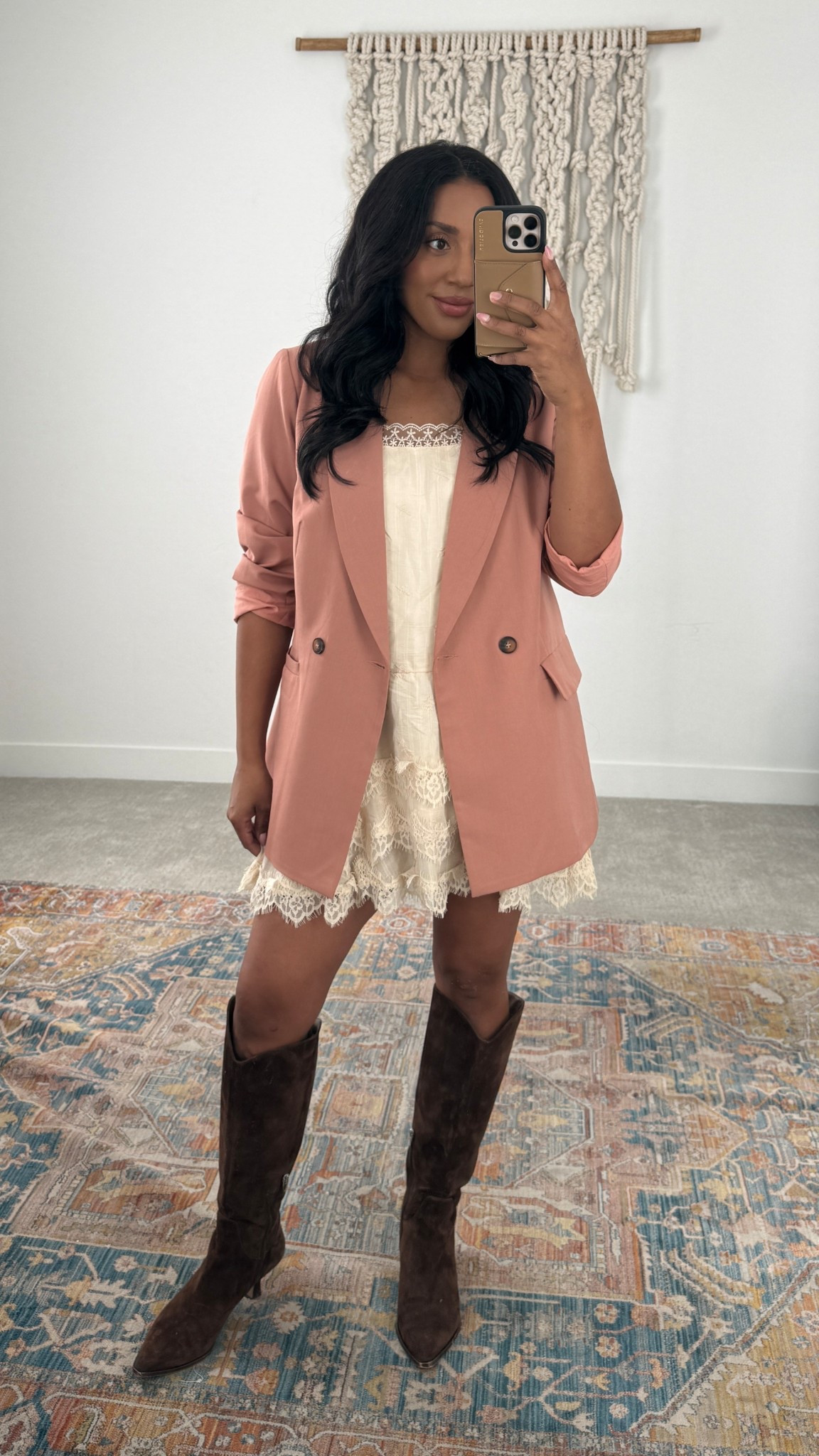 What I wore today! Size L in dress and XL in blazer!
Bohme, lace dress

#LTKMidsize #LTKootd #LTKSaleAlert