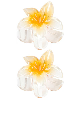 Baby Super Bloom Clip Set in Coconut | Revolve Clothing (Global)