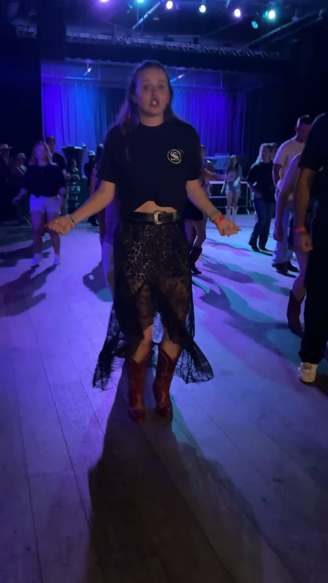 Dancing is now going to be my fashion show