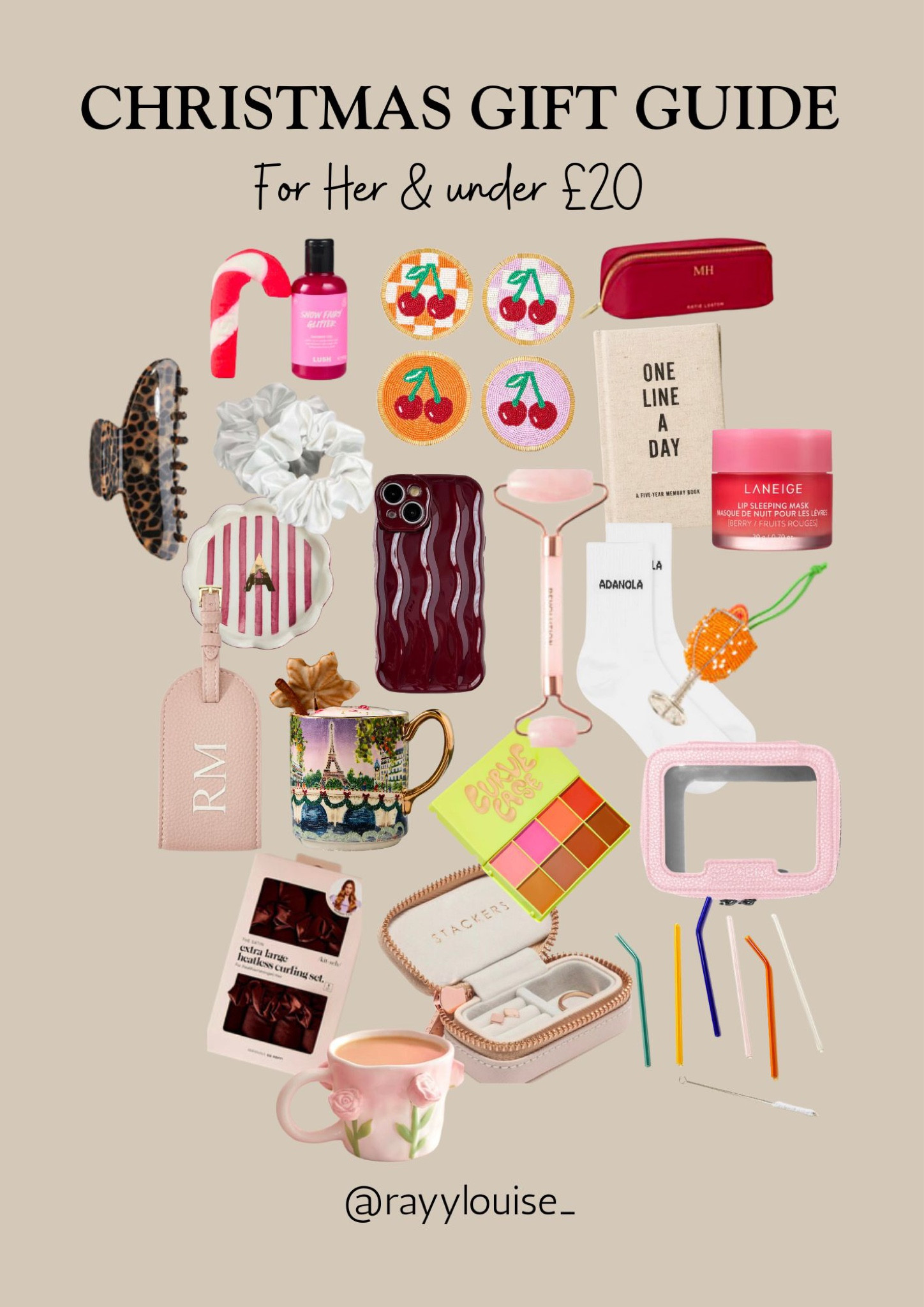 Christmas gift guide, for her and under £20 - stocking filler ideas for her 🎄

#LTKwinter #LTKgiftguide #LTKeurope